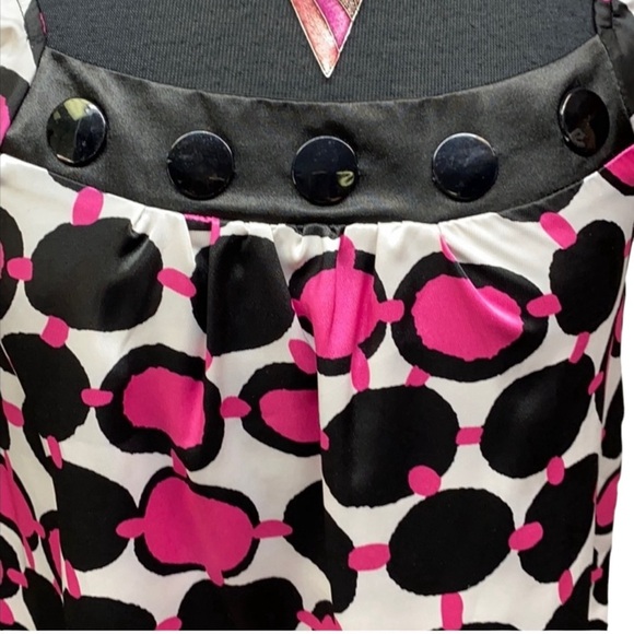 Joy Joy Printed Design Blouse - Picture 3 of 5